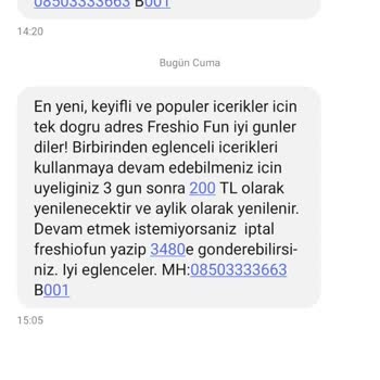 Habersiz Oyun Üyeliği Ve Haksız Fatura Ücreti