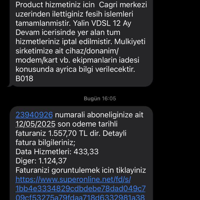 Sürekli Bağlantı Kopması Sonrası Cayma Bedeli Ödemek İstemiyorum
