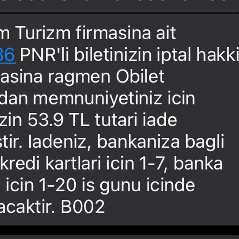 Koltuk Değişikliği Ve İade Sürecinde Mağduriyet Yaşadım