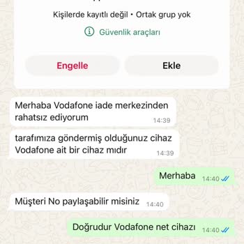 Modem İadesi Sonrası Haksız Fatura Ve Yetersiz Müşteri Hizmetleri