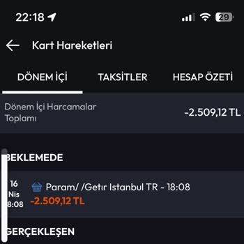 İptal Edilen Siparişin Tutarı Hesabıma Yeniden Yansıtıldı