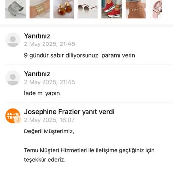 Temu'dan İptal Edilen Siparişimin Ücreti İade Edilmiyor