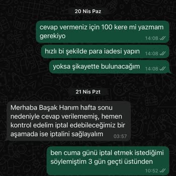 İade Sürecinde Mağduriyet Ve İlgisiz Müşteri Hizmeti Deneyimi