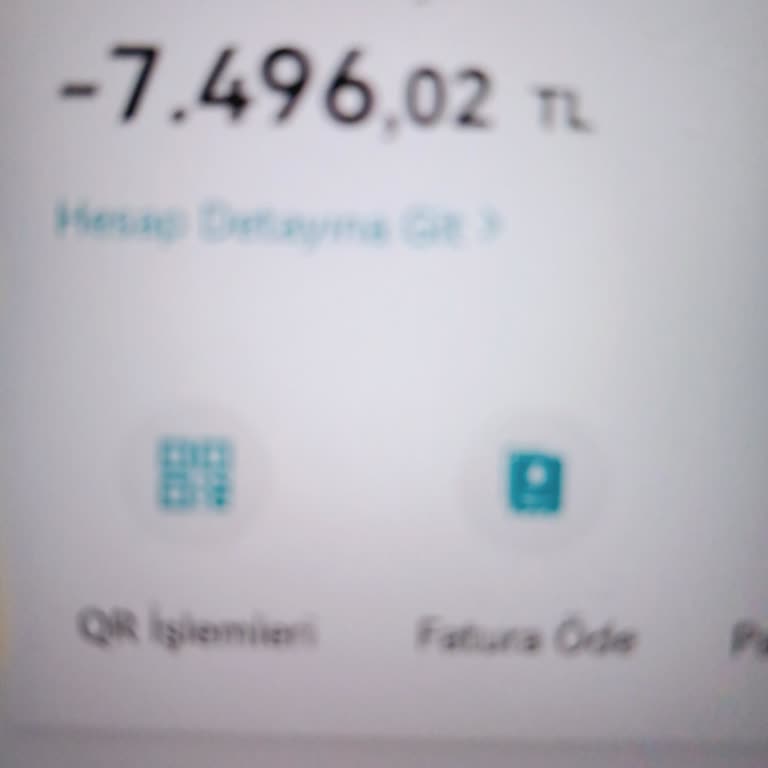 Hesabımda Para Varken Neden Ekside Görünüyor