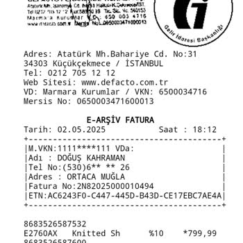 Fazladan Ürün Ücreti Alındı, İade Talep Ediyorum