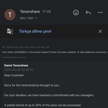 Aldığım Hizmetten Memnun Kalmadım, Para İadesi Yapılmıyor