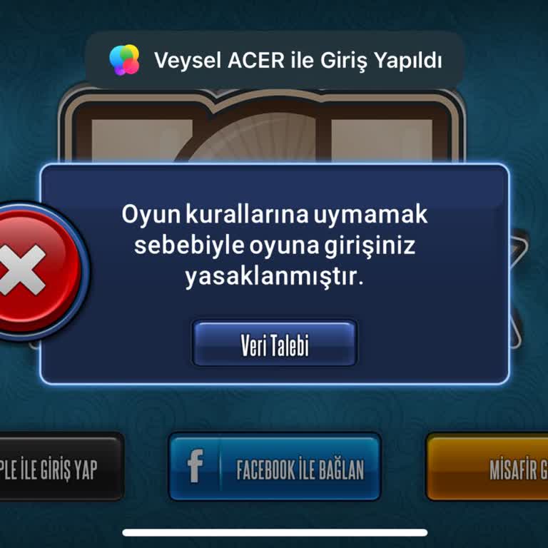 Haksız Ban Nedeniyle Oyuna Giremiyorum