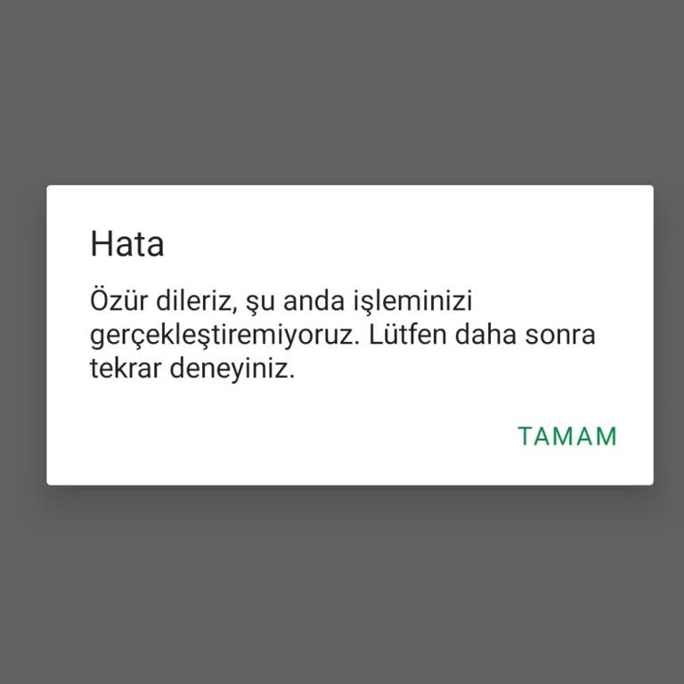 Maaş Müşterilerine Özel Mobil Uygulama Sorunu