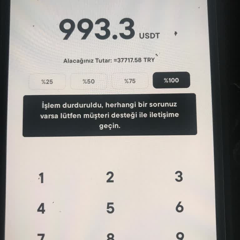 Coin TR Hesabımdaki Parama Ulaşamıyorum, Destek Yetersiz
