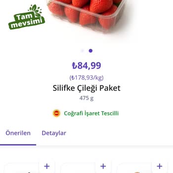 Getir'den Aldığım Çilekler Çürük Çıktı, İade Süreci Hayal Kırıklığı Yarattı