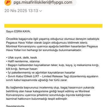 Uçuş Sonrası Bavullarımız Ve Eşyalarımız Zarar Gördü, Firma Sorumluluk Almadı