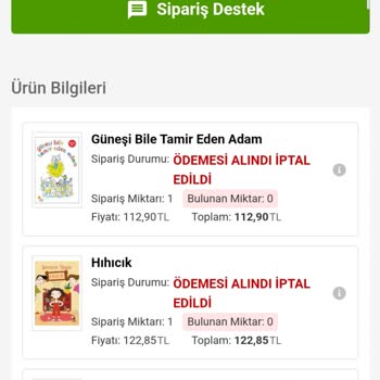 Kitapyurdu Siparişim Zamanında Gönderilmedi Mağdur Oldum