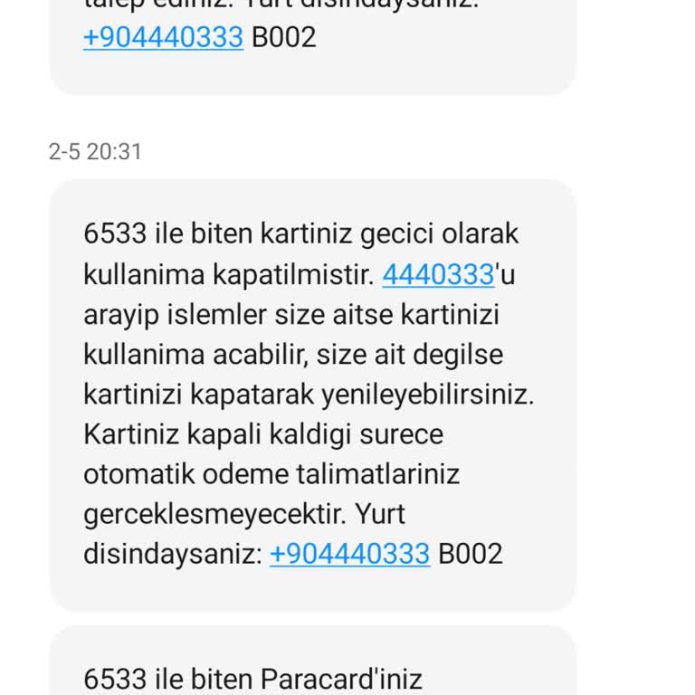 Hesabımdan İzinsiz 65 Dolar Çekildi, Erişimim Engellendi