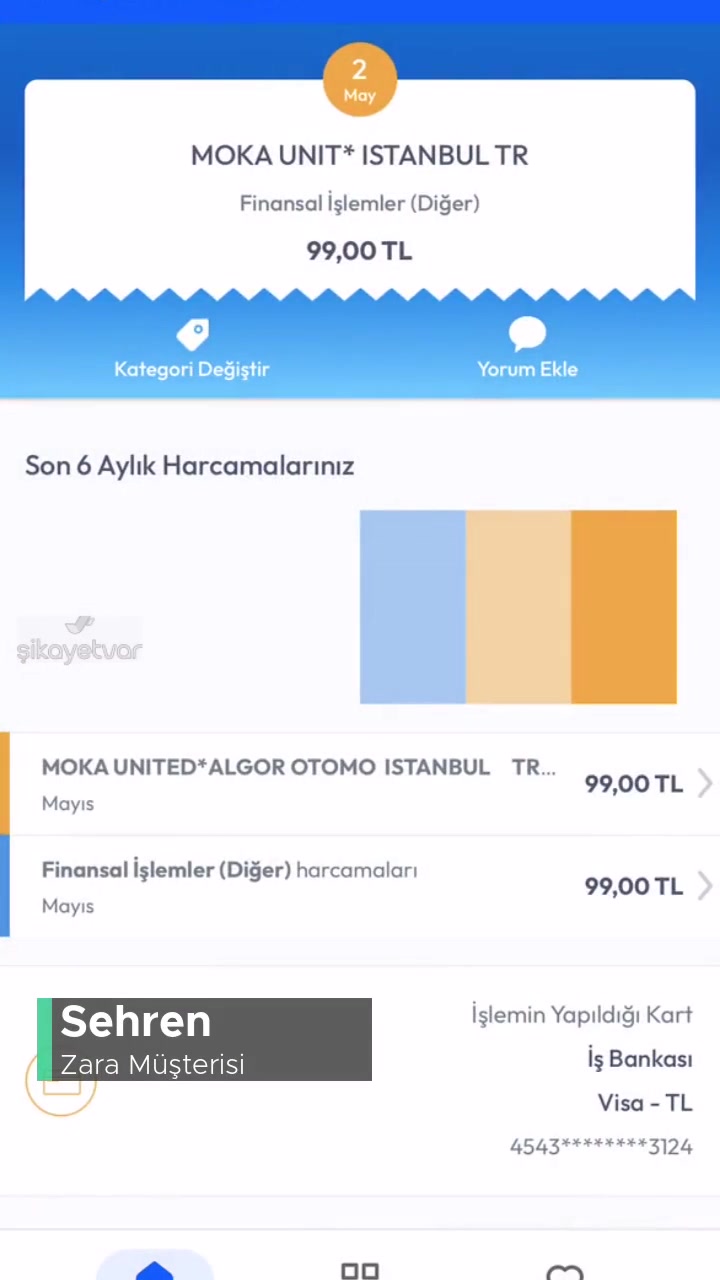 Zara Hesabımdan Çekilen Ücretin Geri Gelmesini İstiyorum videonun kapak resmi