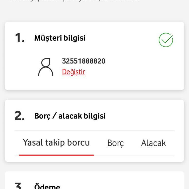 Belirsiz Borç Nedeniyle Vodafone Geçişim Reddedildi