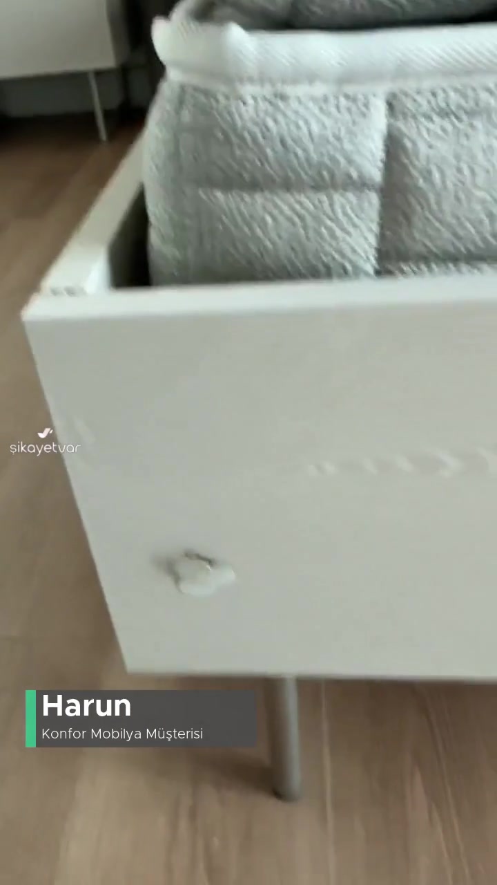 Konfor Mobilya   Yatak, Baza, Başlık Şikayeti! videonun kapak resmi