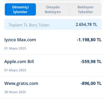 İzinsiz Sanal Kart Harcaması Ve Para İadesi Talebi