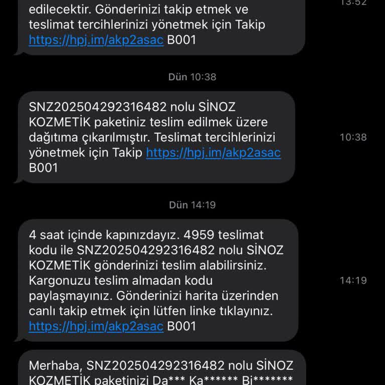 Teslim Edilmeden Kapı Önüne Bırakılan Kayıp Paket Ve Yetersiz Müşteri Hizmeti