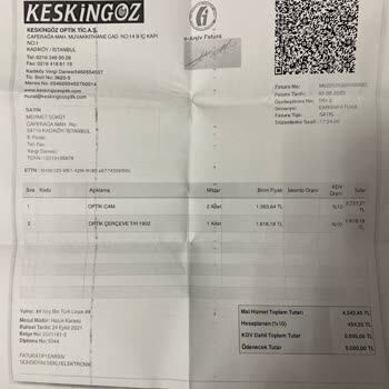 Satış Odaklı Yaklaşım Ve Sürekli Sorunlu Gözlük Deneyimi