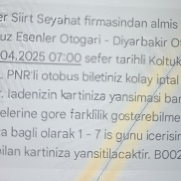 İptal Edilen Biletin Ücreti Neden Hala Hesabımda Yok