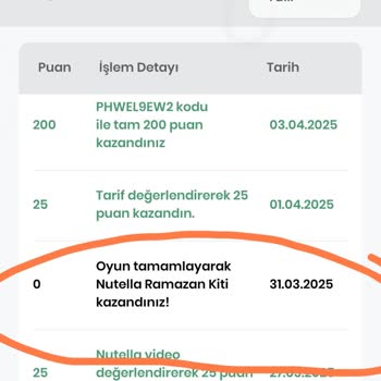 Kazandığım Ödül Sebepsizce Silindi