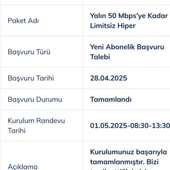 Kurulum Yapılmadan İnternet Aktif Edildi, Müşteri Hizmetlerine Ulaşılamıyor