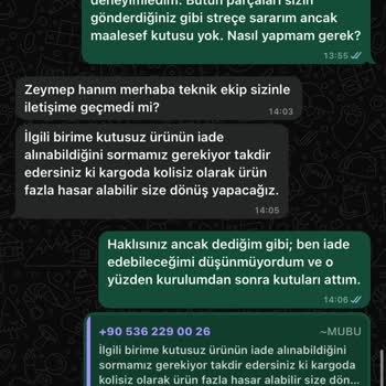 Kurulumdan Sonra Sürekli Sorun Yaşadığım Kaydıraklı Yatak Ve İade Sürecindeki Mağduriyetim
