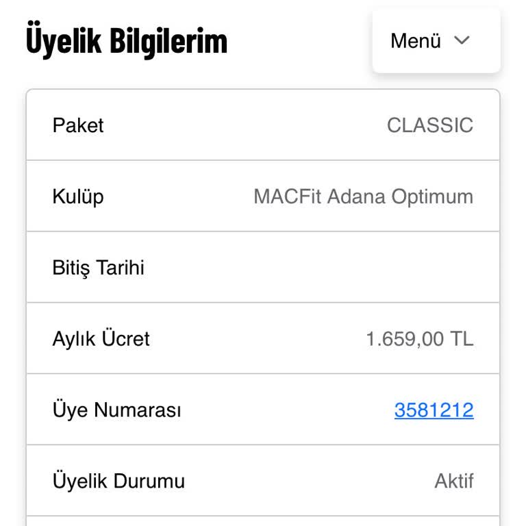 Onayım Olmadan Macfit Üyeliğim Yenilendi