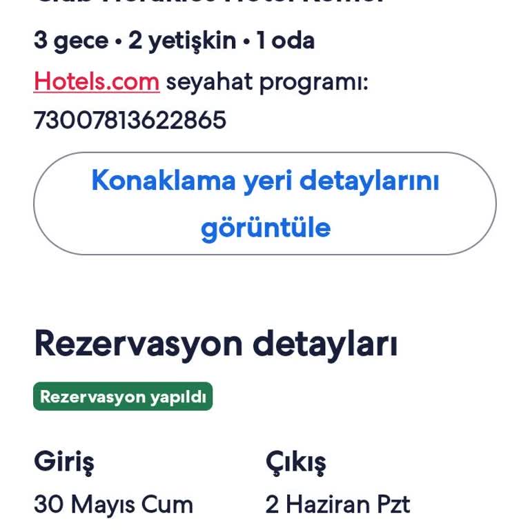 Rezervasyon Onaylanmasına Rağmen Otele Giriş Yapılamadı Ve Ücret İadesi Alınamadı