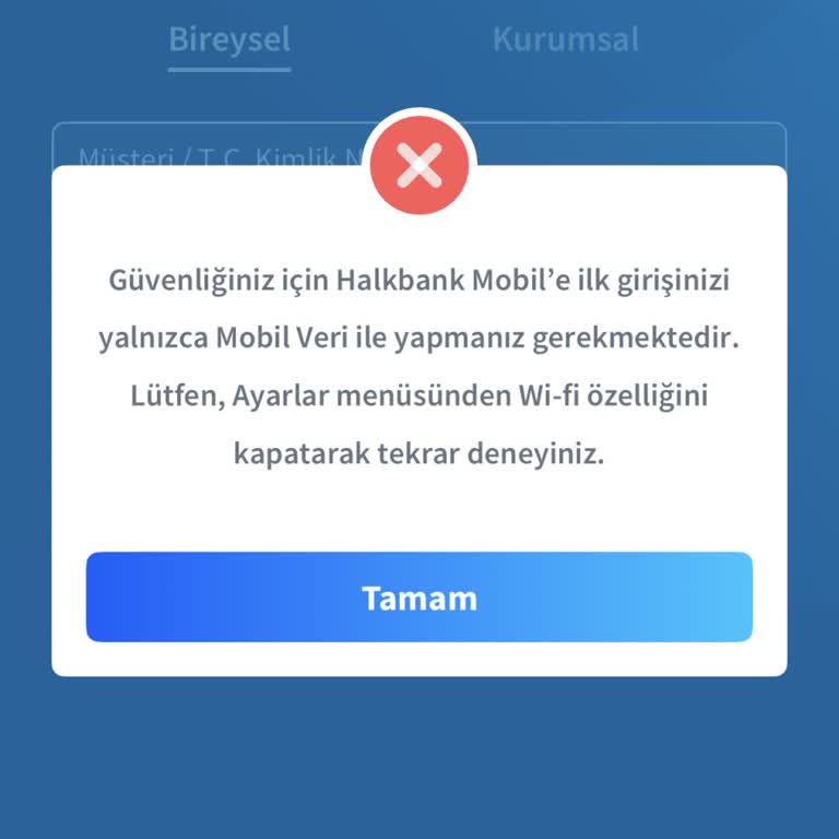 Yurt Dışında Halkbank Mobil Erişim Sorunu Ve Şifre Blokesi