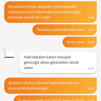 İade Sonrası Tehdit Ve Rahatsız Edici Mesajlarla Karşılaştım