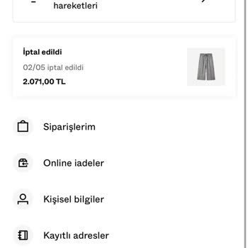 Siparişim Keyfi Olarak İptal Edildi, Mağdur Edildim