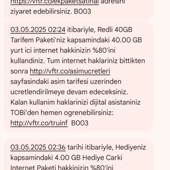 Kullanılmayan İnternetin Aniden Tükenmesi Ve Zorla Tarife Yükseltme
