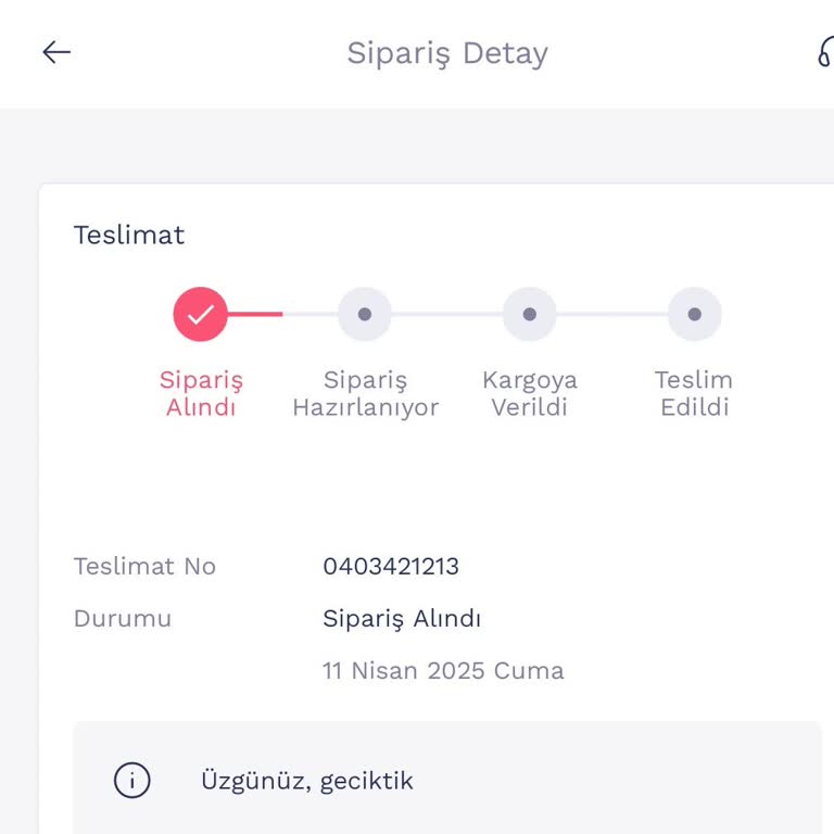 Siparişimin 30 Gündür İşleme Alınmaması Ve İptal Talebime Cevap Verilmemesi
