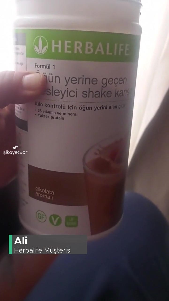 Herbalife Kötü Ötesi Bir Çikolatalı Shake Tamamen Hayal Kırıklığı videonun kapak resmi