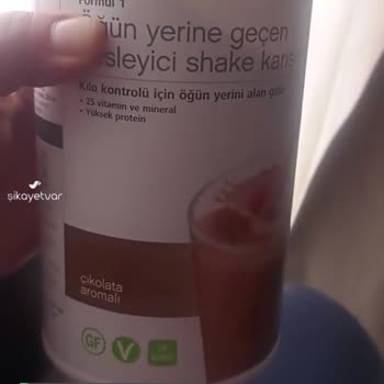 Herbalife Kötü Ötesi Bir Çikolatalı Shake Tamamen Hayal Kırıklığı