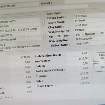 Ağır Kargo Teslimatında Şube Mağduriyeti Ve Bilgilendirme Eksikliği