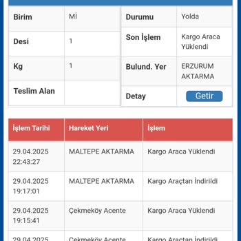 Kargomun Teslimatı Sürekli Yanlış Aktarma Noktasında Gözüküyor
