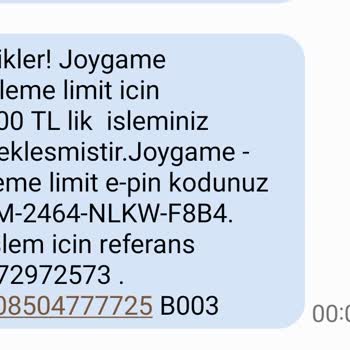 Onaysız Para Çekimi Ve Otomatik Mesajla Hesaptan Tahsilat Şikayeti