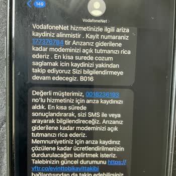 Uzun Süredir Devam Eden İnternet Kesintisi Ve Yetersiz Müşteri Hizmeti
