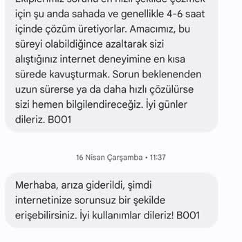 Sürekli İnternet Kesintisi Ve Çözüm Sunulmayan Hizmet Nedeniyle Mağduriyet