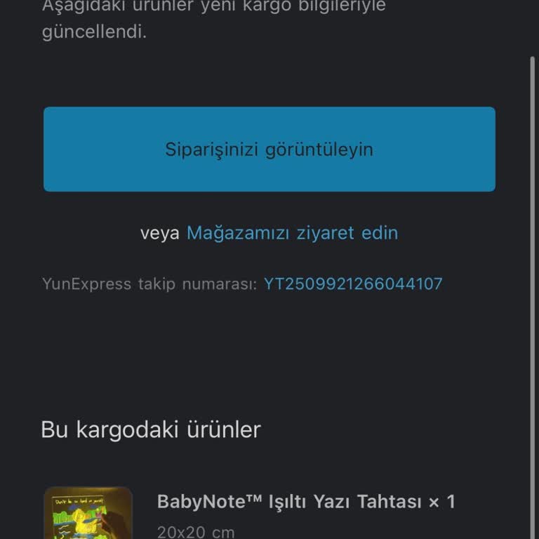 Eksik Ürün Ve Yanıltıcı Kargo Süreci