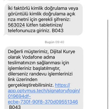 Vodafone Hat Taşıma Sürecinde Sim Kart Teslimatı Ve İptal Sorunu