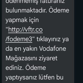 Vodafone Hat Taşıma Sonrası Hatalı Faturalandırma Ve Mağduriyet