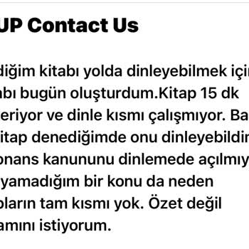 Abonelik Sonrası Beklentilerimi Karşılamayan İçerik Ve Yanıtsız Destek