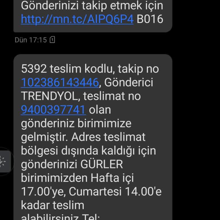 Adres Yanlışlığı Nedeniyle Kargom Şubede Kalıyor