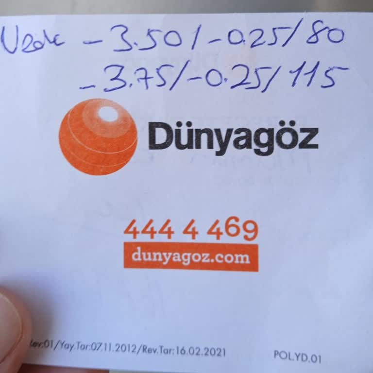 Dünya Göz Hastanesi Yanlış Gözlük Reçetesi Ve İlgisiz Hastane Yönetimi Mağduriyet Yarattı