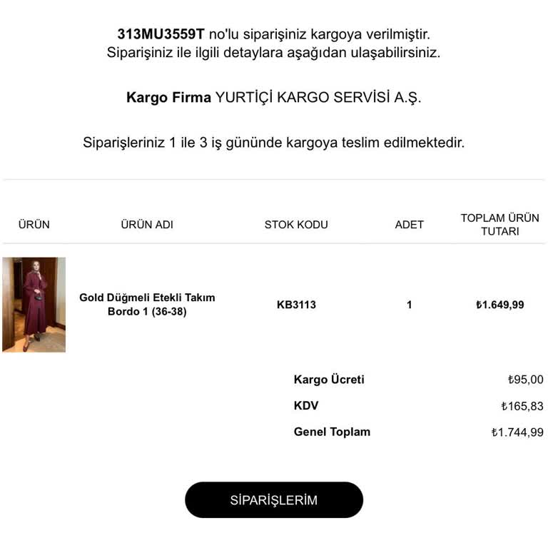 Sipariş Sonrası İletişimsizlik Ve Ürün Teslim Edilmedi