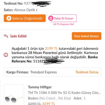 İade Sürecinde Yaşanan Karışıklık Ve Mağduriyet