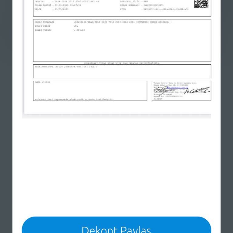 Bilgim Dışında Yapılan Para Çekimine İtiraz Ve İade Talebi